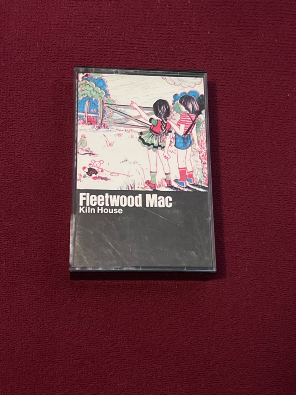 Vintage Fleetwood Mac Kiln House Cassette Tape Classic Whimsigoth Rock Album